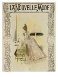 Fashion Plate  Cover Illustration from 'La Nouvelle Mode'  1897