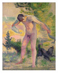 Bather Drying Himself at St Tropez  1893