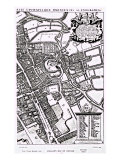 Loggan's Map of Oxford  Western Sheet  from 'Oxonia Illustrated'  published 1675
