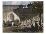 Imperial Gate of Topkapi Palace and Fountain of Sultan Ahmed III  Istanbul  1839
