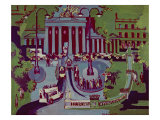 The Brandenburg Gate  Berlin  1929