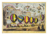 Scene in the Farce 'Lofty Prospects' as Performed with Great Success for the Benefit and Amusement 