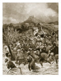 King Penda Slain at Winwaedfield  655  Illustration from 'Hutchinson's Story of British Nation'