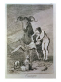 Trials  Plate 60 of 'Los caprichos'  1799