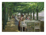 The Terrace at Jacob's Restaurant in Nienstedten-an-der-Elbe  1902-03