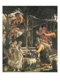 Detail of the Youth of Moses  in the Sistine Chapel  1481
