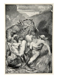 The Daemon of evil greedily grasped them  from 'Hero Myths and Legends of British Race'