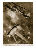 Lieut Brandon Attacking One of the Zeppelin Raiders on March 31St  1916  1914-19