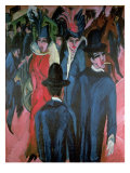 Berlin Street Scene  1913