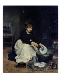 The Kitchen Maid Washing-Up