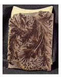 Tulip Design Printing Block  1875