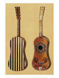 Guitar Inlaid with Mother-of-pearl  from 'Musical Instruments'