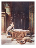 The Death of Cleopatra  Illustration from 'Hutchinsons History of the Nations'  C1910