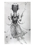 Costume Design for 'The Firebird'  1910