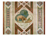 Lion with his Cubs  c1305