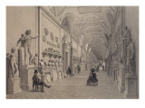 Vatican Museums  Chiaramonti Gallery and the Braccio Nuovo Gallery  Rome  Illustration