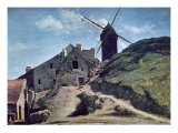 A Windmill at Montmartre  1840-45