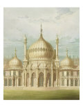 Exterior of the Saloon from Views of the Royal Pavilion  Brighton by John Nash  1826