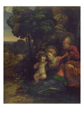 Rest During the Flight into Egypt  c1510-12