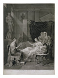 The Interview of Augustus and Cleopatra  engraved by Richard Earlom