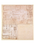Sketch of Marble Blocks for Statues with Notes