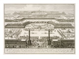 First Proposal for the Schonbrunn Palace  Vienna  from 'Entwurf einer historischen Architektur'
