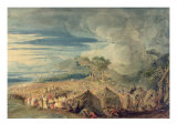Moses Dividing the Waters of the Red Sea