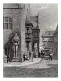 Town Hall  Halberstadt  engraved by E Joubert  printed by Cassell and Company Ltd
