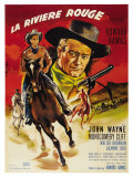Red River  French Movie Poster  1948