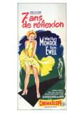 The Seven Year Itch  French Movie Poster  1955