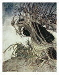 Calling Shapes and Beckoning Shadows Dire  from 'Comus' by Milton  1914