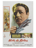 On the Waterfront  Argentine Movie Poster  1954