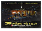 2001: A Space Odyssey  Italian Movie Poster  1968