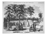 Pennsylvania Soldiers Voting in September  from 'Harper's Weekly'  29th October 1864
