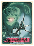 Tarzan Triumphs  French Movie Poster  1943