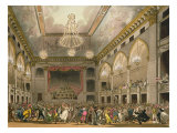 Pantheon Masquerade from 'Ackermann's Microcosm of London'  engraved by John Bluck