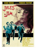 Jules and Jim  Italian Movie Poster  1961