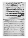 Music Score for Telemann's Suite for Two Violins  the 'Gulliver Suite'  Including the 'Chaconne of 