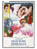 Doctor Zhivago  Spanish Movie Poster  1965