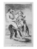 Look How Solemn They Are!  Plate 63 of 'Los caprichos'  1799
