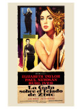 Cat On a Hot Tin Roof  Spanish Movie Poster  1958