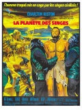 Planet of the Apes  French Movie Poster  1968