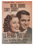 The Awful Truth  Spanish Movie Poster  1937