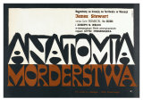 Anatomy of a Murder  Polish Movie Poster  1959