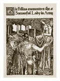 Sir Pellias Encounters the Sorrowful Lady in Arroy  from 'The Story of King Arthur and His Knights'