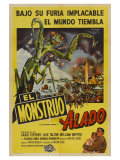The Deadly Mantis  Argentine Movie Poster  1957