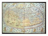 Map of the World  Based on Descriptions and Co-ordinates Given in 'Geographia'