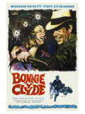 Bonnie and Clyde  Spanish Movie Poster  1967