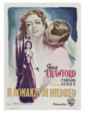 Mildred Pierce  Italian Movie Poster  1945