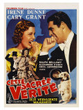 The Awful Truth  Belgian Movie Poster  1937